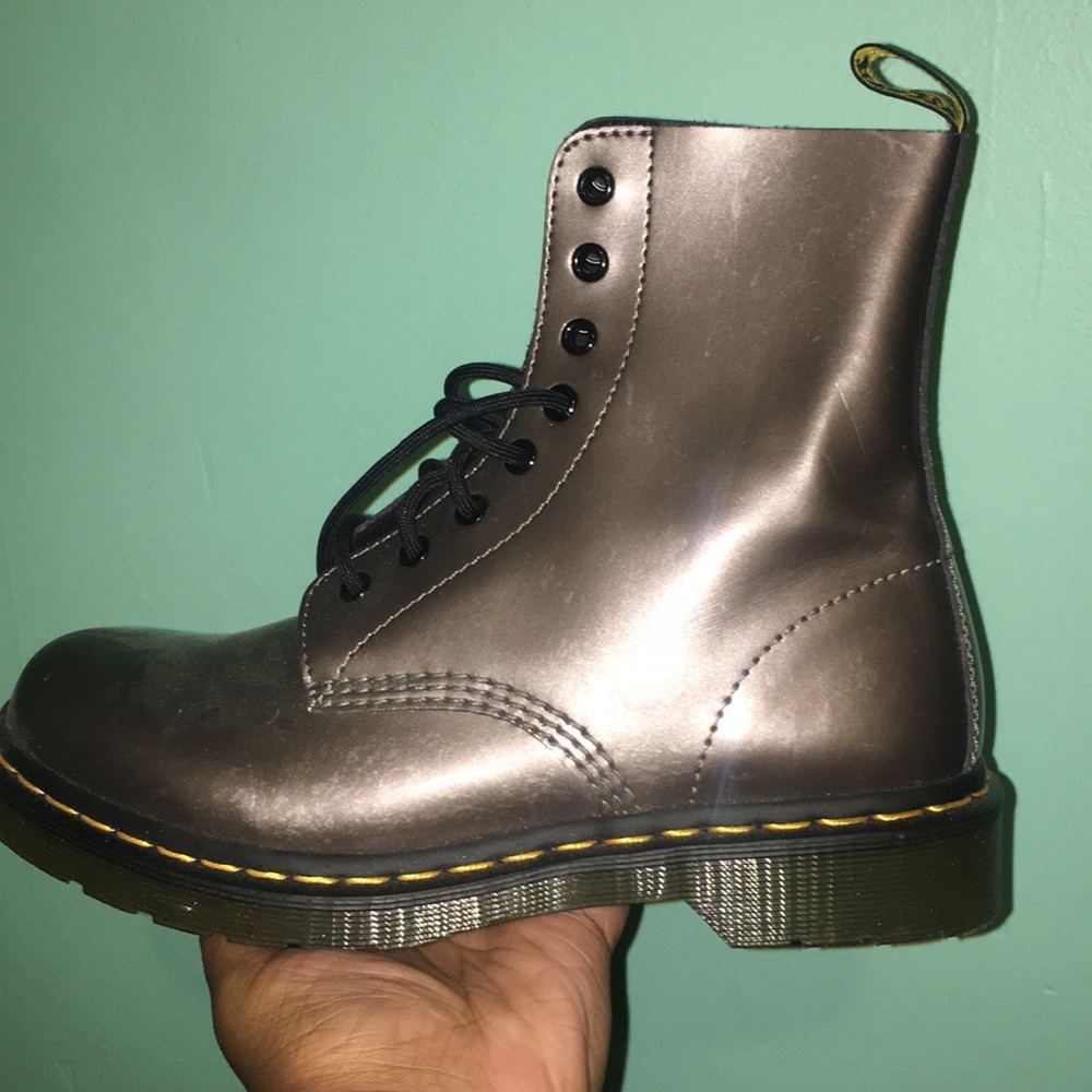 Metallic Doc Martens